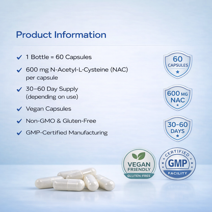 Cerily's NAC (N-Acetylcystein) 600 mg